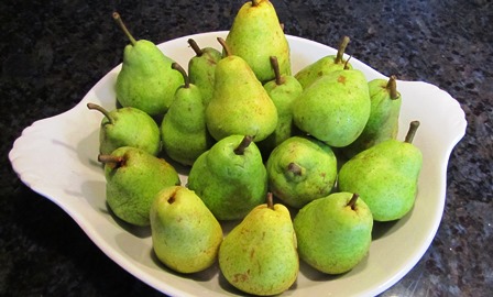 Bartlett summer pears